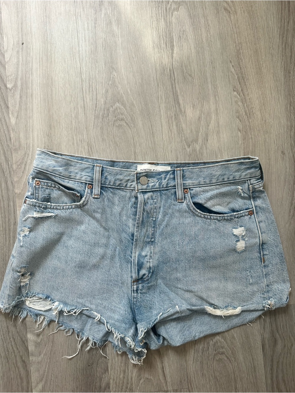 Denim Forum Ex Bf High Rise Short